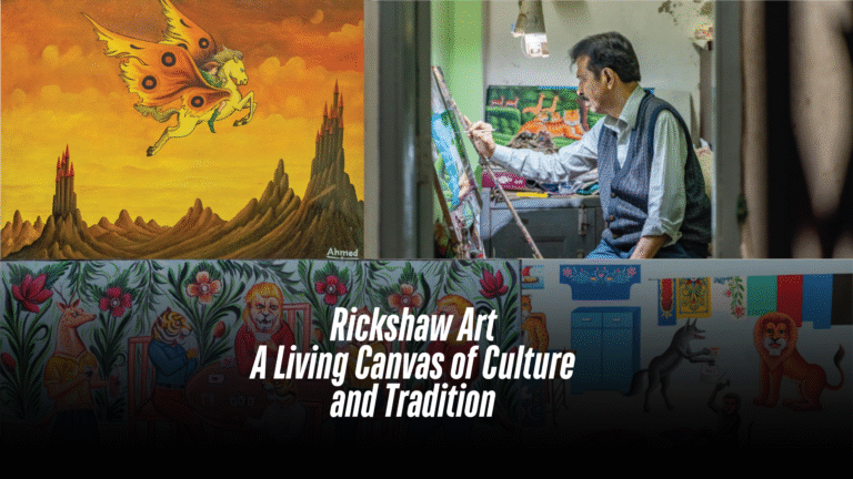 Rickshaw Art A Living Canvas of Culture and Tradition